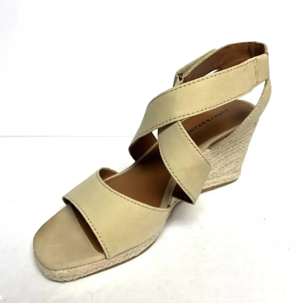 Lucky Brand Womens Mendona Espadrille Sandal Size 8.5 M